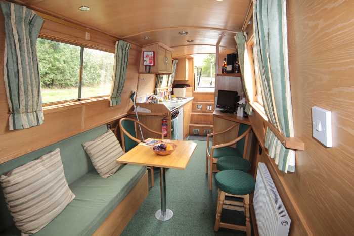  Regency 6D's Galley and Saloon 